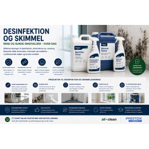 Desinfektion og Skimmel