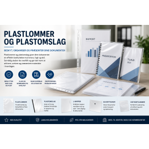 Plastlommer og plastomslag
