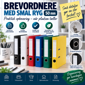 Ringbind smal ryg