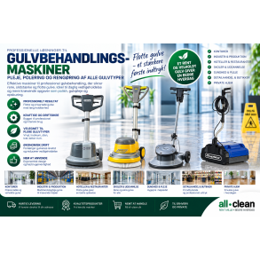 Gulvbehandlingsmaskiner