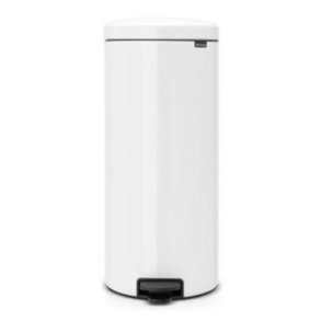 Pedalspand Brabantia Newlcon 30 ltr St�l/Plast Hvid