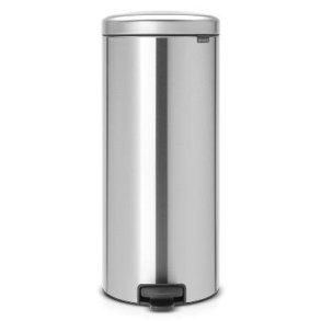 Pedalspand Brabantia Newlcon 30 ltr Fingerprintproof St�l/Plast Mat st�l