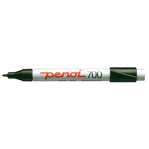 Marker Penol 700 sort 1,5mm