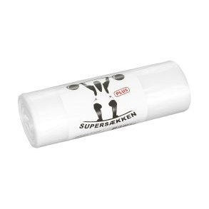 Supersk Plus, LLDPE, transparent, 35 my, 70x110 cm, 100 l, 10stk/rl.