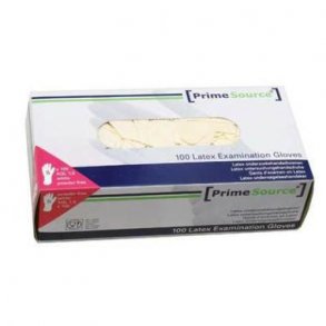 Latex handske str. S Hvid