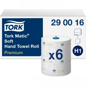 Hndklderulle Tork Matic Premium system H1 Soft 100 m