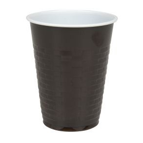 Automatbger, brun/hvid, antistatbehandlet, polystyren, 21 cl