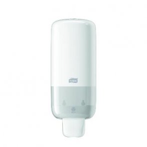 Dispenser S�be Tork S4 Plast Hvid til Refill 1 ltr 5687/5688