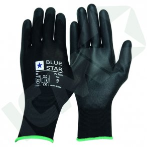 Montagehandske PU Tech BlueStar