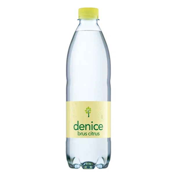 Naturlig Mineralvand med brus og smag af citrus