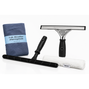 Vinduespudsers�t 25 cm til mindre vinduer