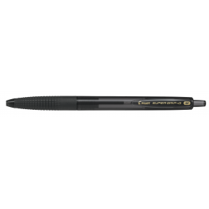 Kuglepen m/klik Super Grip G 1,0 sort