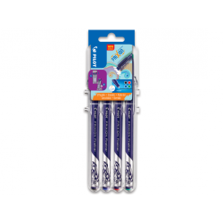 Frixion Fineliner 4 pack SV/BL/R/GR