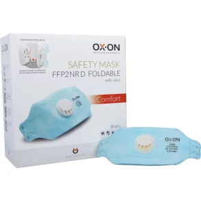 OX-ON Mask FFP2 NR D Foldable w/ Valve Comfort