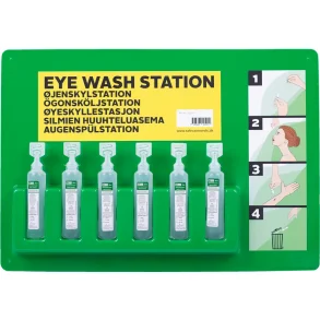 Eyewash station 6x30 ml