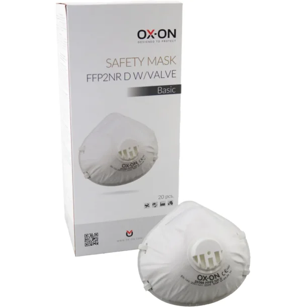 OX-ON Safety Mask FFP2NR D w/Valve Basic325