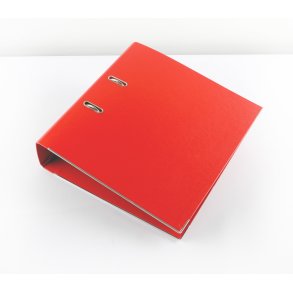 Ringbind / Brevordner A4, 2 ringe, 75 mm, r�d.