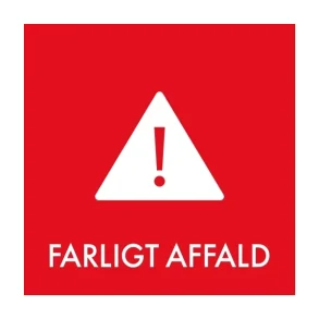 Piktogram Farligt affald