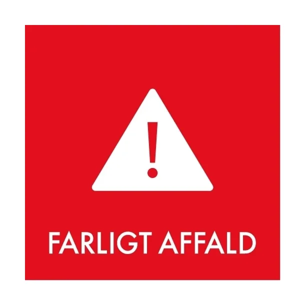 Piktogram Farligt affald