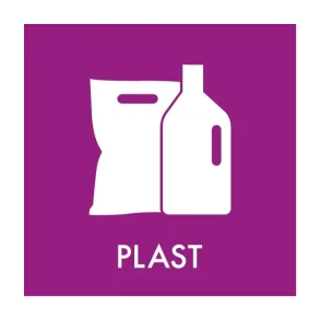 Piktogram Plast