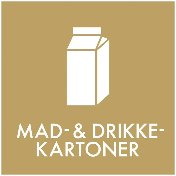Piktogram Mad &amp; drikkekarton