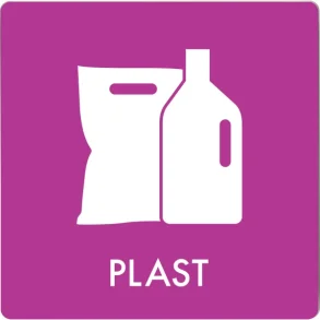 Piktogram Bl�d Plast