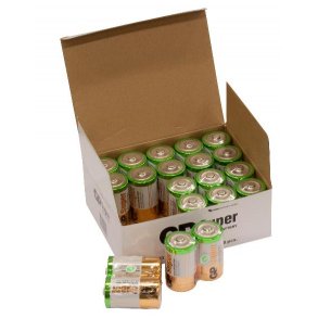 GP Super Alkaline D Batt. LR20 BULK 20-pak