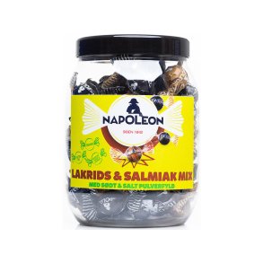Napoleon lakrids og Salmiak Mix 1100 gr