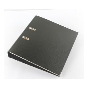 Ringbind / Brevordner A4, 2 ringe, 50 mm, sort.