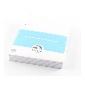 Standardblok A4 linieret 4 huller, 5 stk.